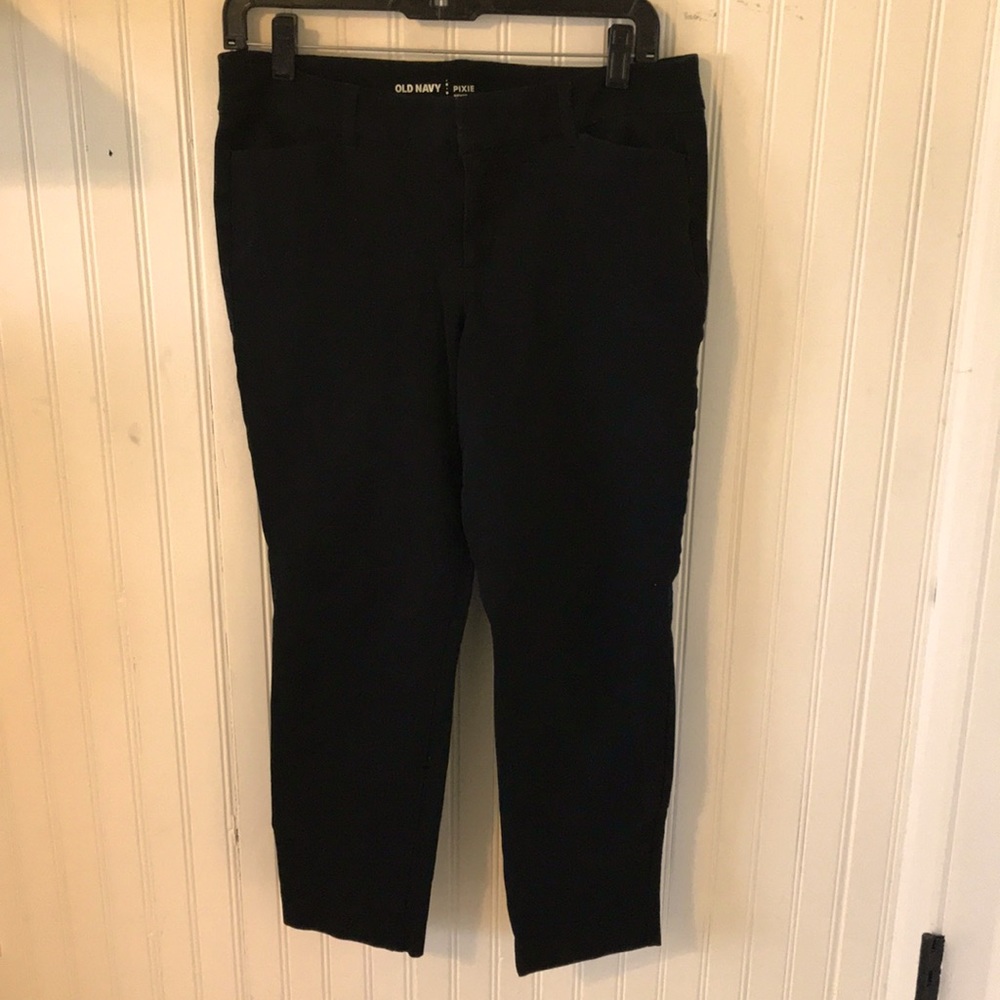 Mid-rise ankle pixie pants